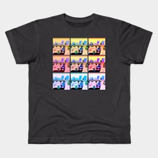 Colorful Coffee Cafe Kids T-Shirt